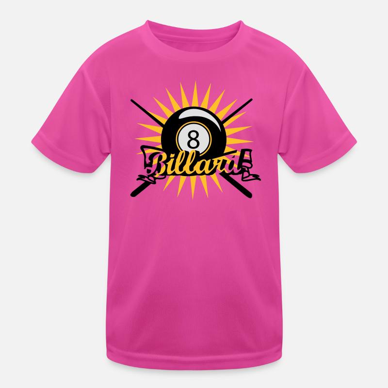 Billardkugel Kinder Funktions-T-Shirt
