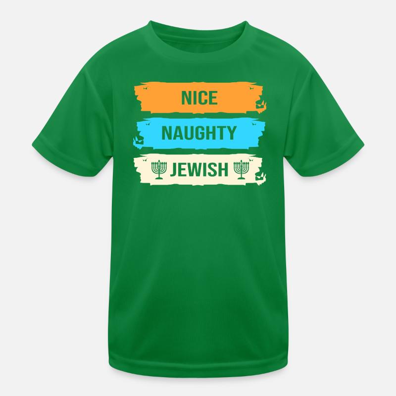 Hanoukka Hanoukka Hanoucca T-shirt sport Enfant