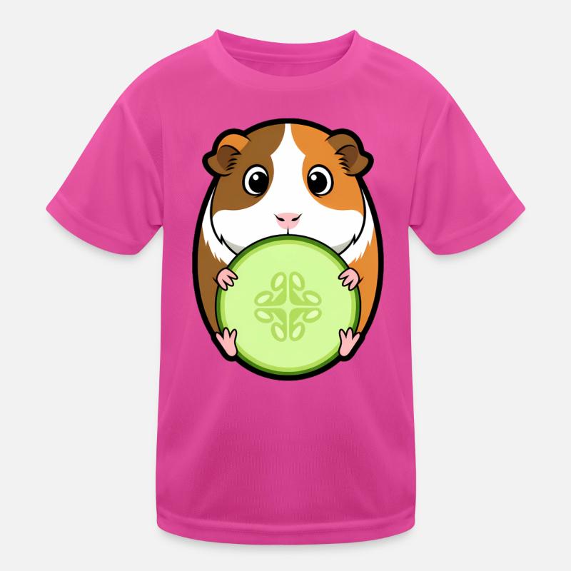 Comedy Cobaye et Concombre T-shirt sport Enfant