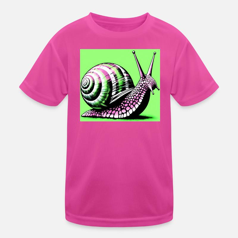 Escargot T-shirt sport Enfant