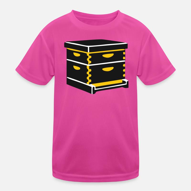 Beehive hive beekeeping apiary beekeeper Kids Functional T-Shirt