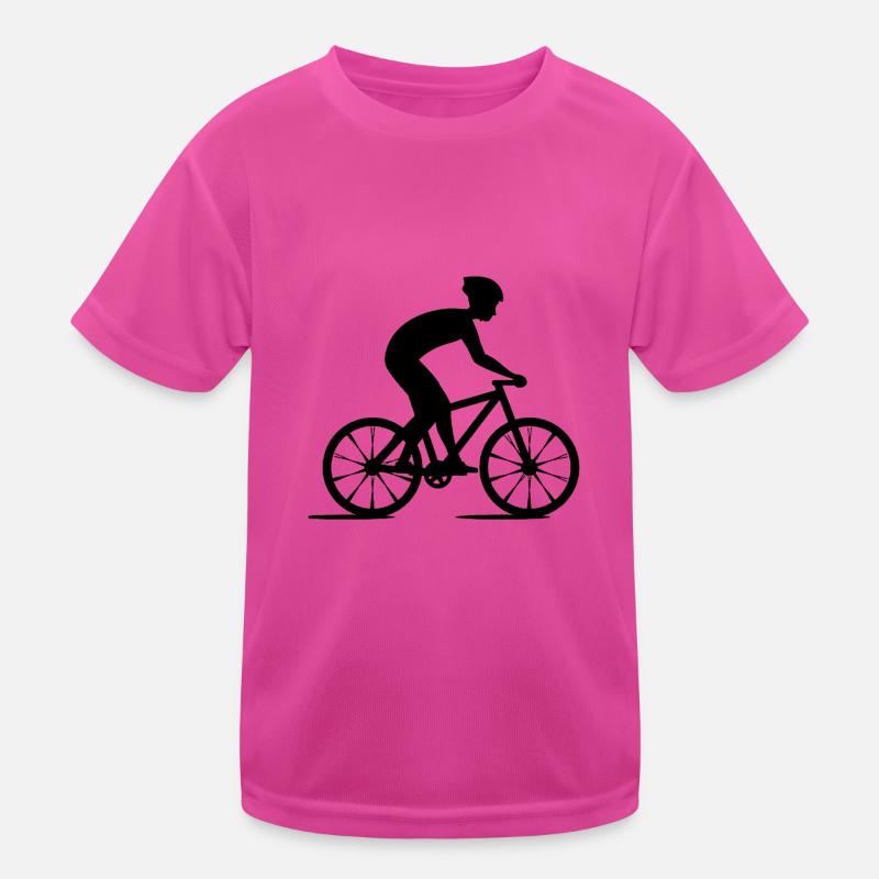 Fahrrad Rennrad Geschenkidee Kinder Funktions-T-Shirt
