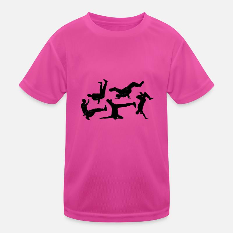 break dancing Kids Functional T-Shirt