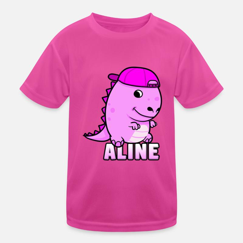 Aline Geburtstag Geschenk Kinder Funktions-T-Shirt