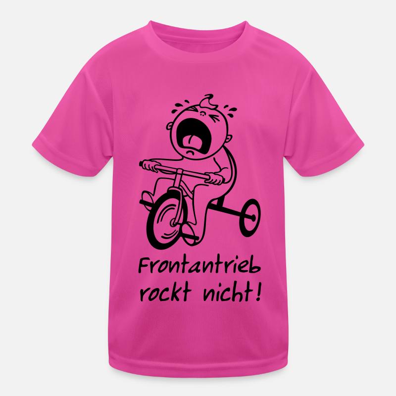 Traction avant ne bascule pas T-shirt sport Enfant