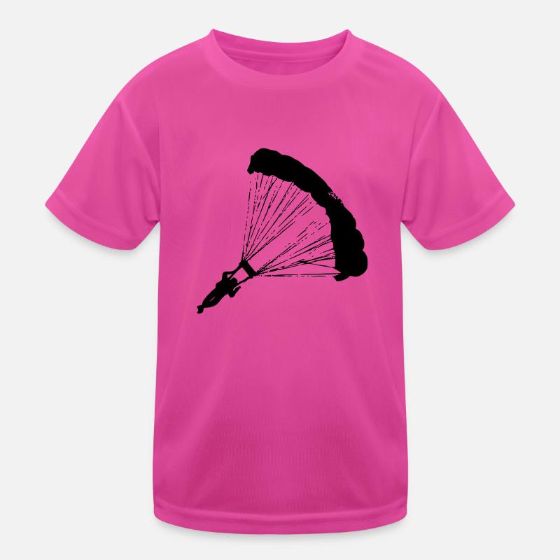 Fallschirmjäger Kinder Funktions-T-Shirt