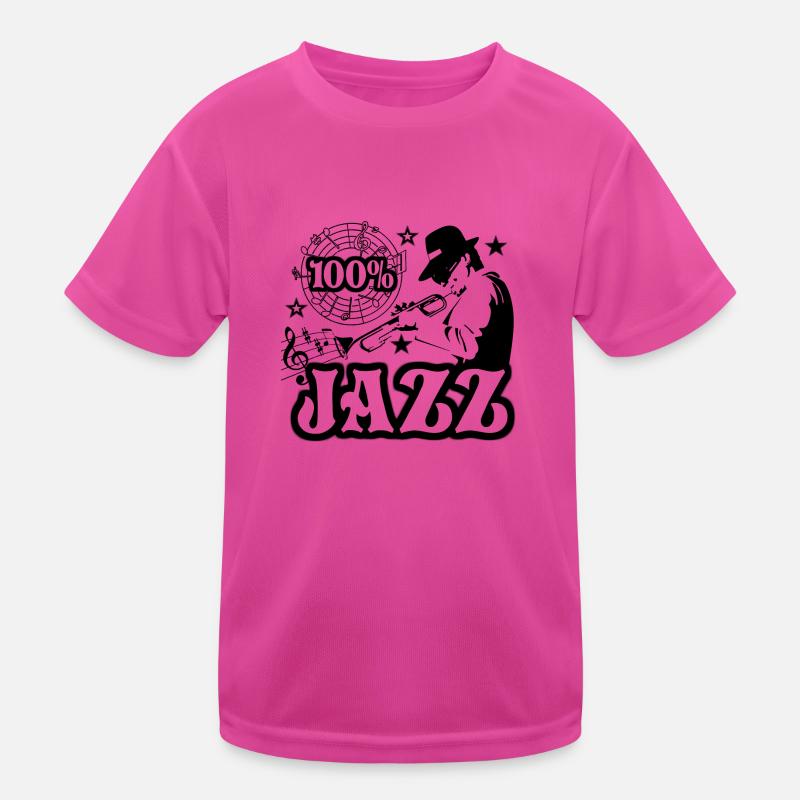 100% jazz T-shirt sport Enfant