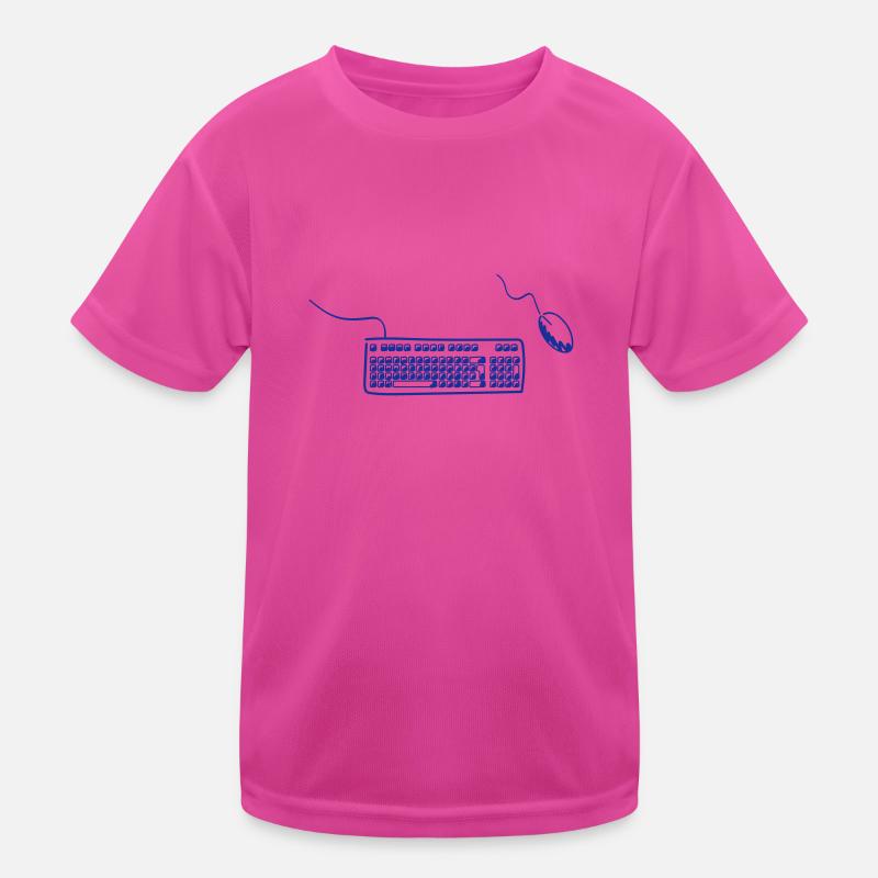 keyboard and mouse Kids Functional T-Shirt