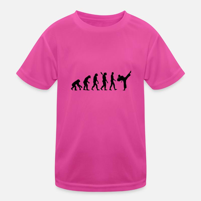 Evolution Karate Kinder Funktions-T-Shirt