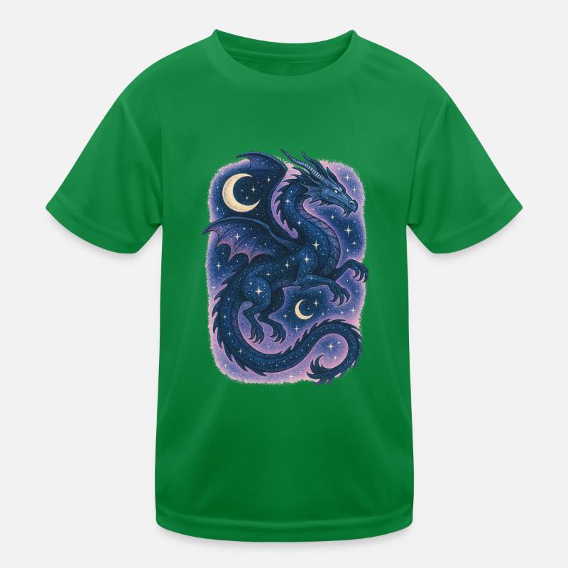 Celestial Dragon Kids Functional T-Shirt