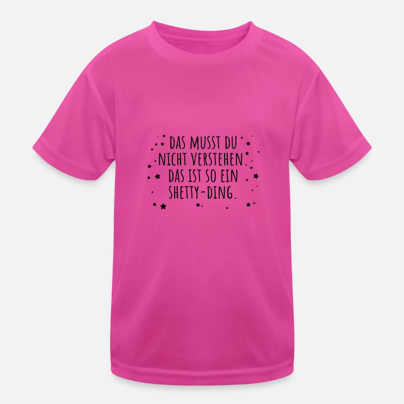 Shetty-Ding Kinder Funktions-T-Shirt