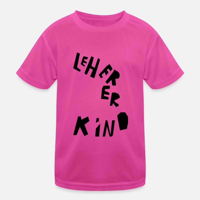 Lehrerkind Kinder Funktions-T-Shirt