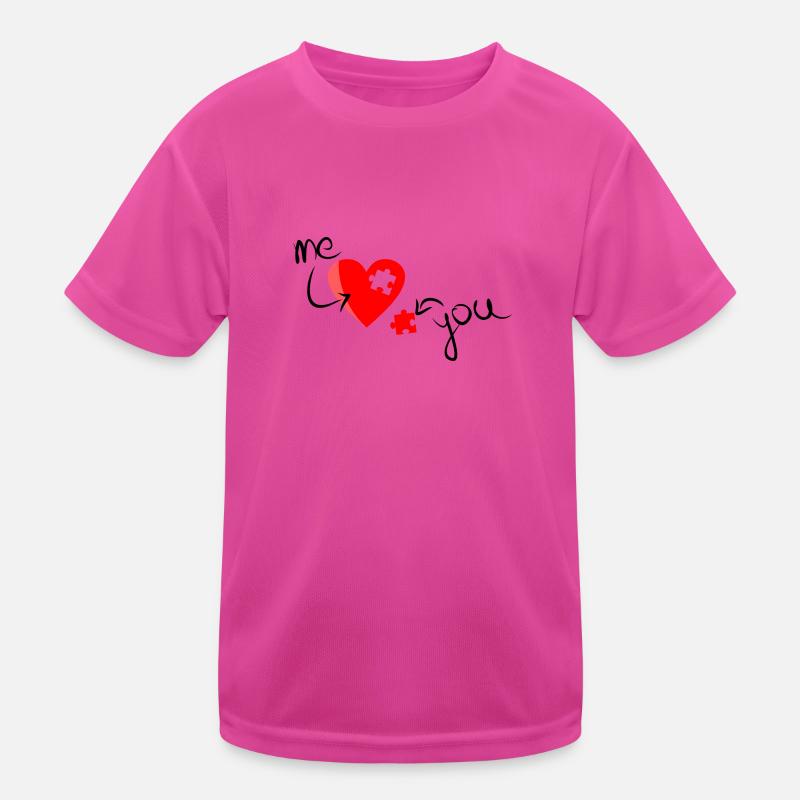 Moi vous aime T-shirt sport Enfant