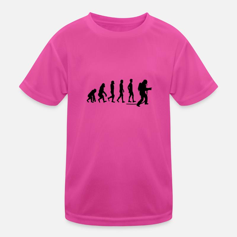 evolution fire department1 Kids Functional T-Shirt