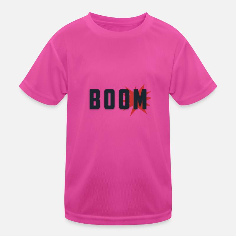 boom explosion Kids Functional T-Shirt