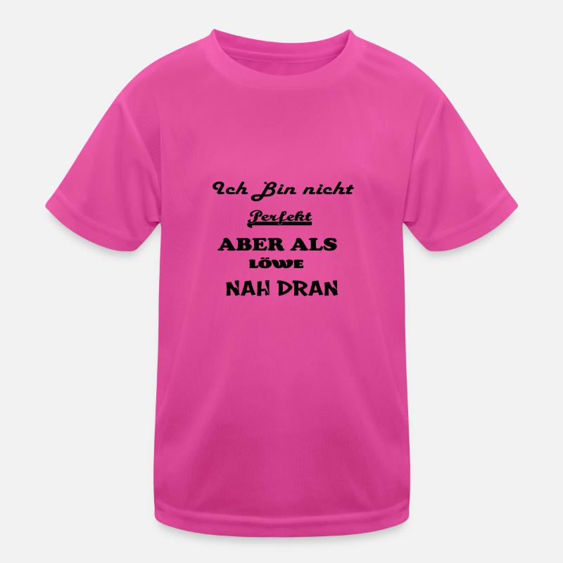 Sternzeichen Löwe Kinder Funktions-T-Shirt