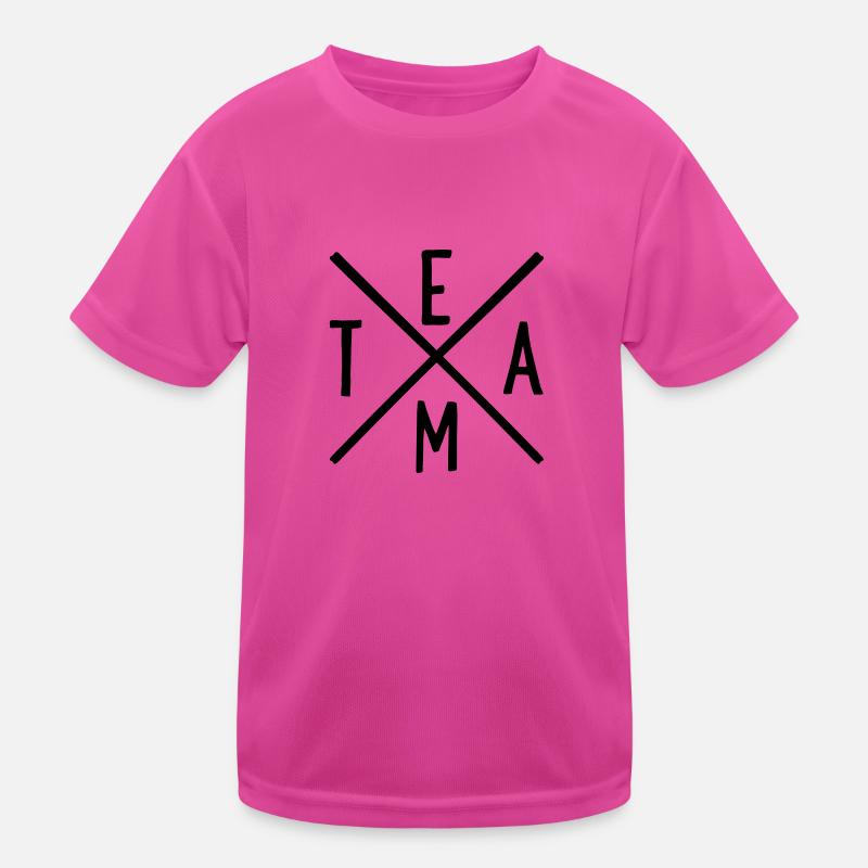 Team Kinder Funktions-T-Shirt