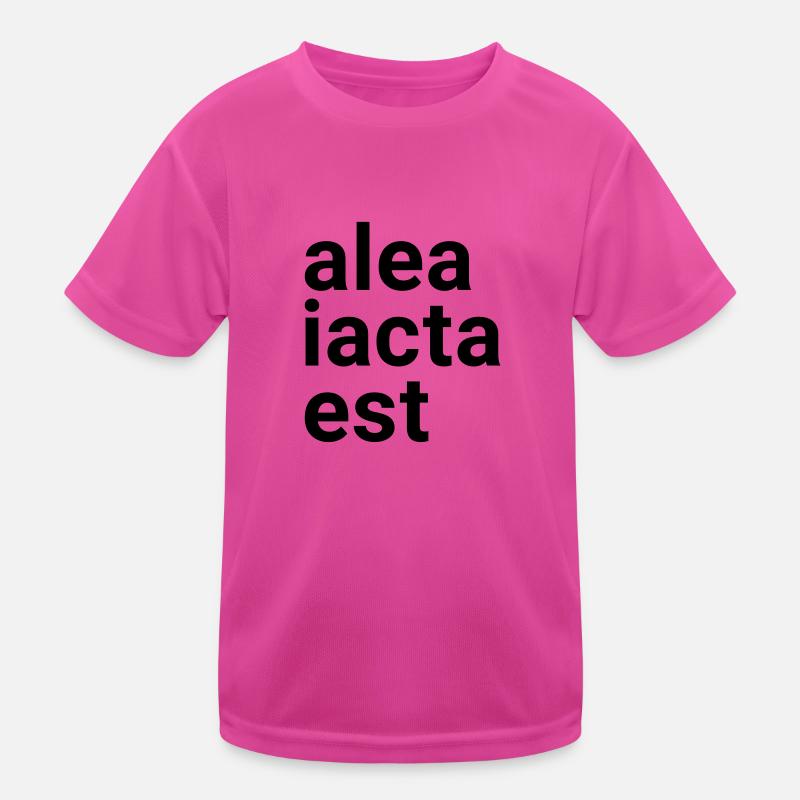 Alea iacta T-shirt sport Enfant
