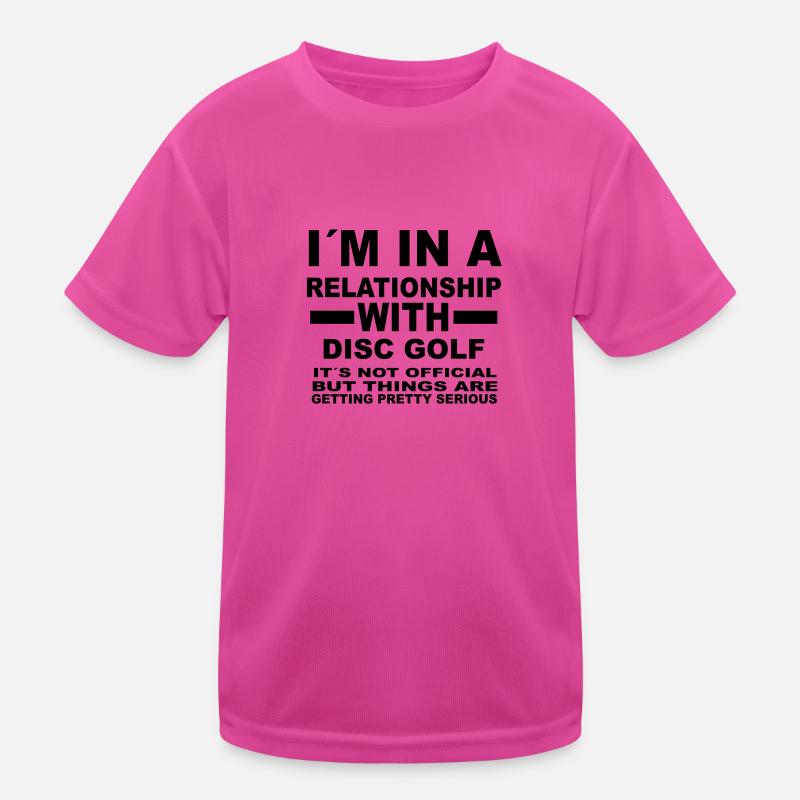 relation avec golf de disque T-shirt sport Enfant