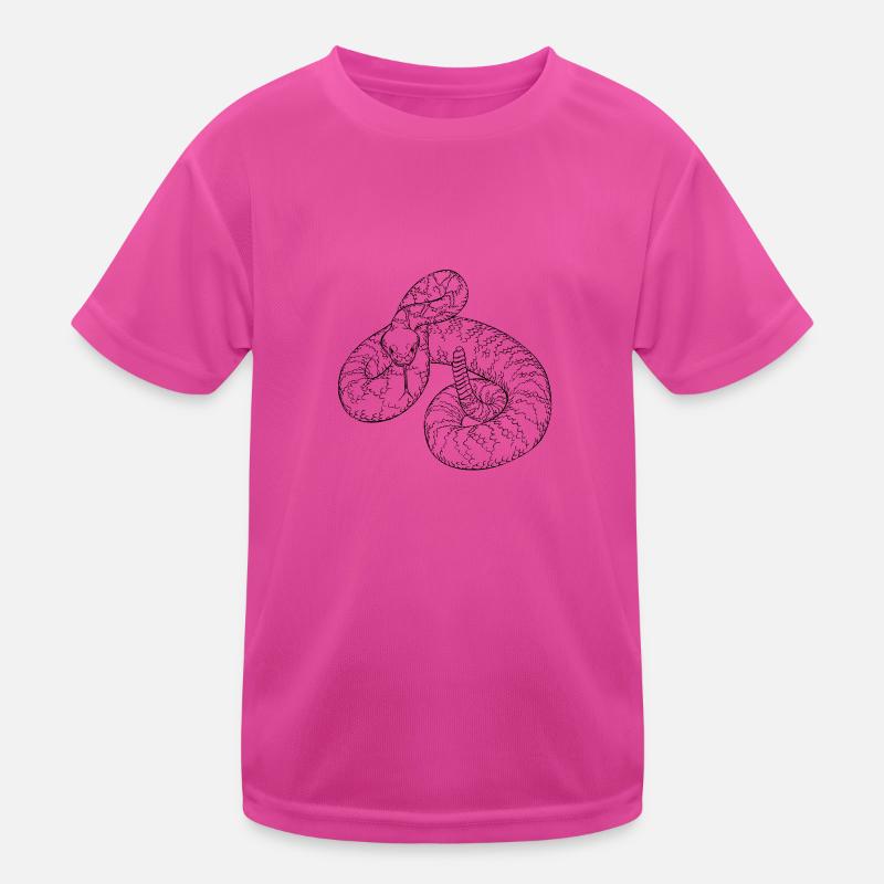 serpent à sonnette T-shirt sport Enfant