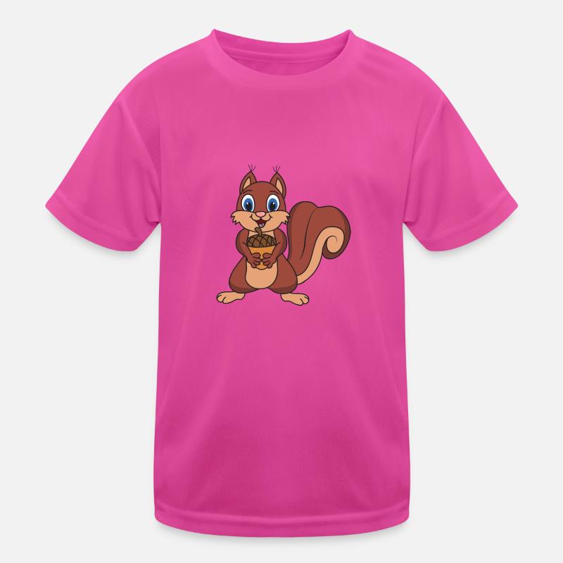 squirrel Kids Functional T-Shirt