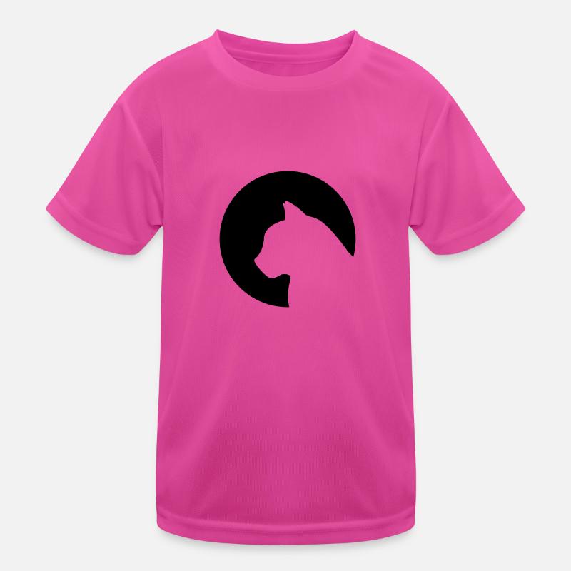 Katze Kinder Funktions-T-Shirt