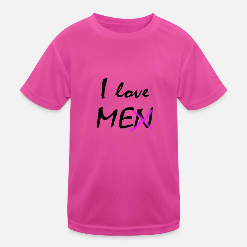 Ich liebe mich Kinder Funktions-T-Shirt