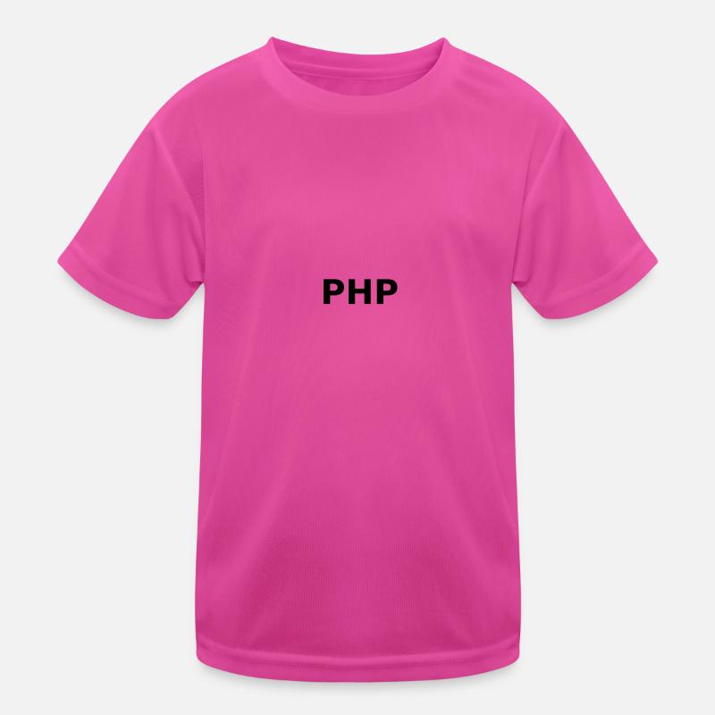 PHP für Webdesigner Kinder Funktions-T-Shirt