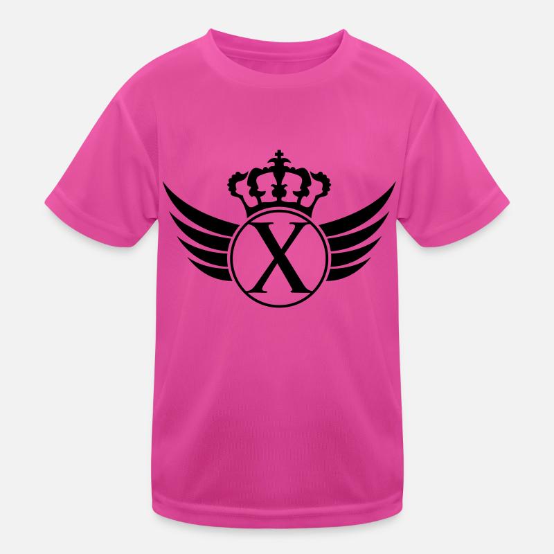 Letter X Blazon Kids Functional T-Shirt