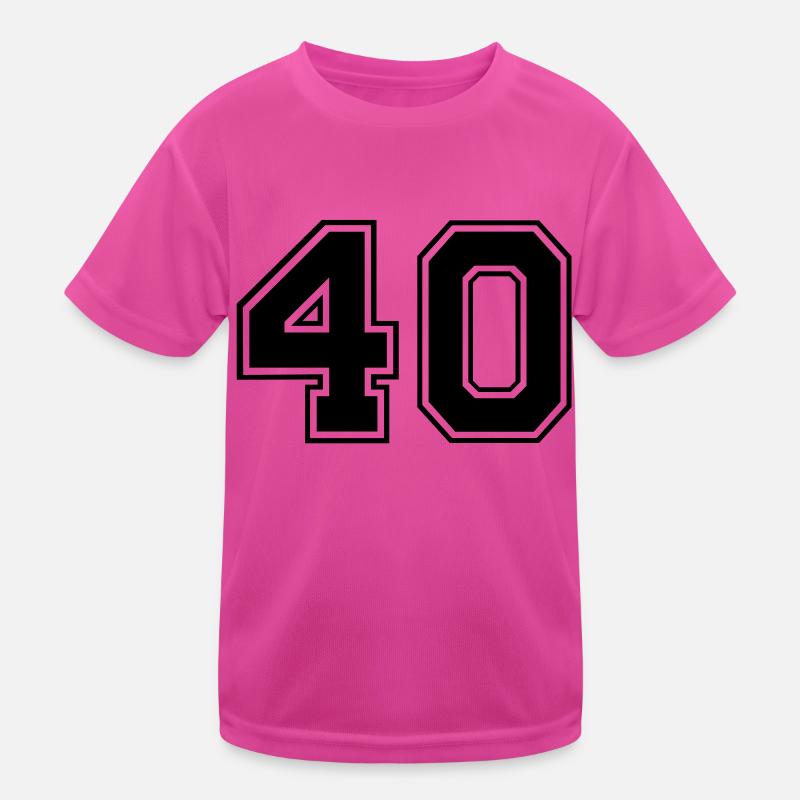 40 Kids Functional T-Shirt