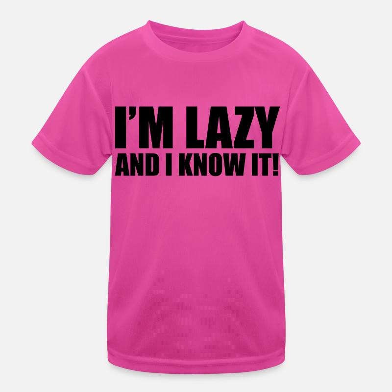 Lazy Kids Functional T-Shirt