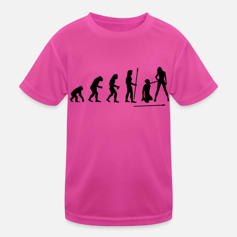 evolution_wedding1 Kinder Funktions-T-Shirt