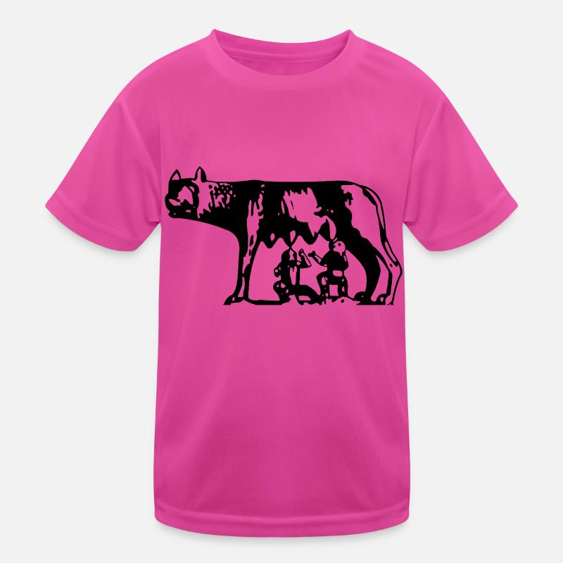 Capitoline Wolf T-shirt sport Enfant