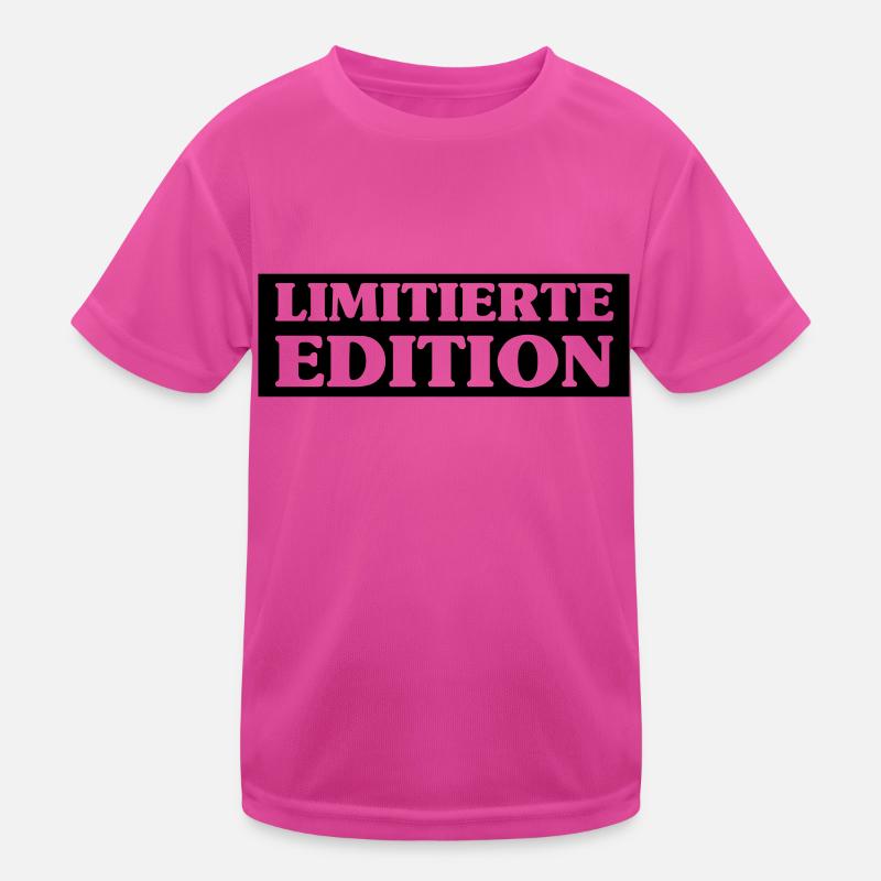limitierte_edition Kinder Funktions-T-Shirt