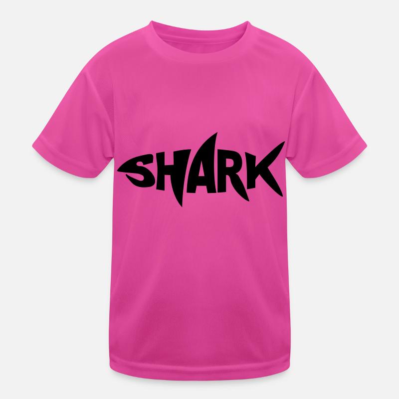 shark T-shirt sport Enfant