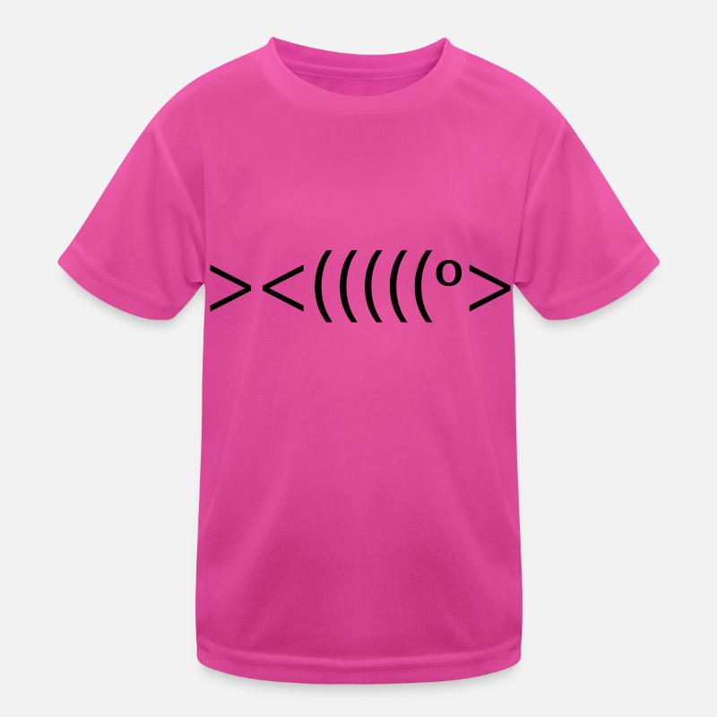 fisch Kinder Funktions-T-Shirt