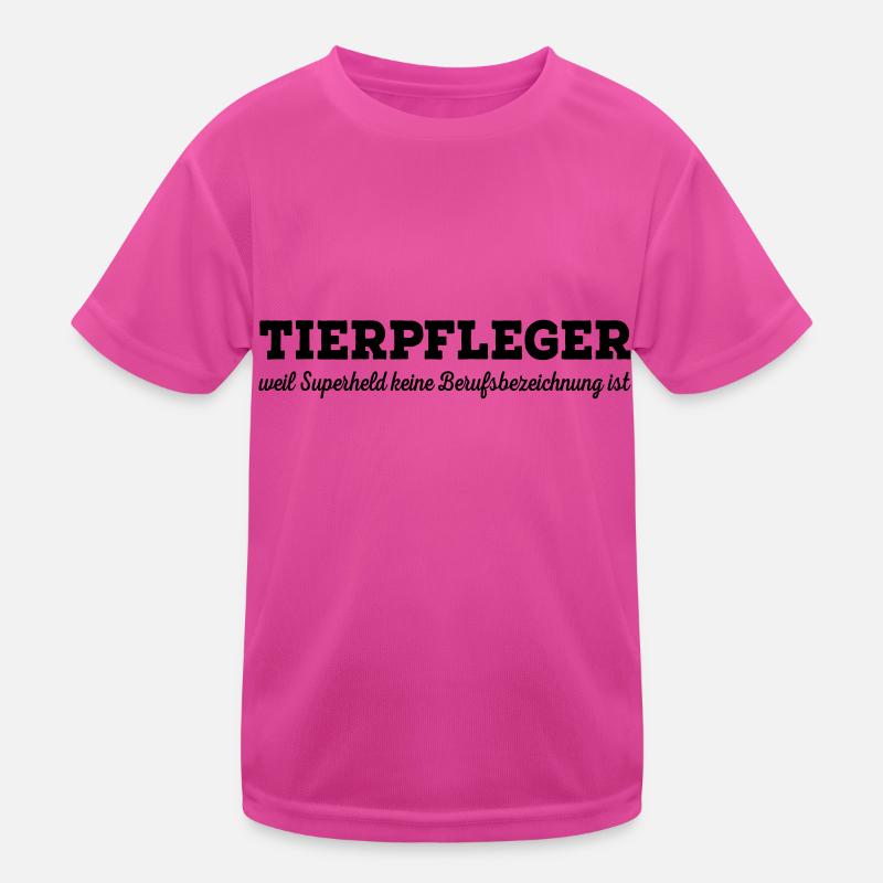 Tierpfleger Kinder Funktions-T-Shirt