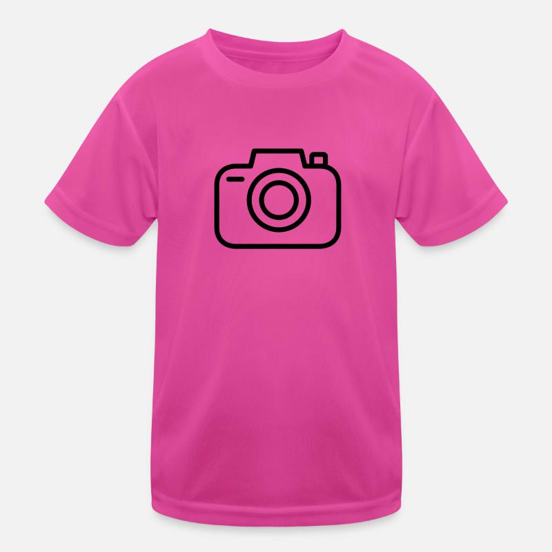 camera Kids Functional T-Shirt