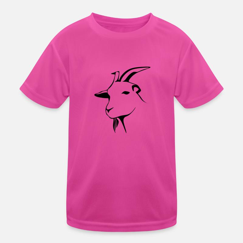 chèvre T-shirt sport Enfant