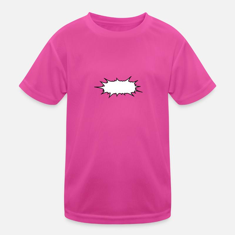 Bulle de dialogue Splash T-shirt sport Enfant