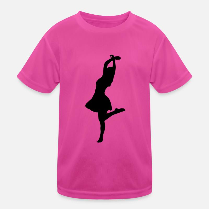 ballet tänzerin Kinder Funktions-T-Shirt