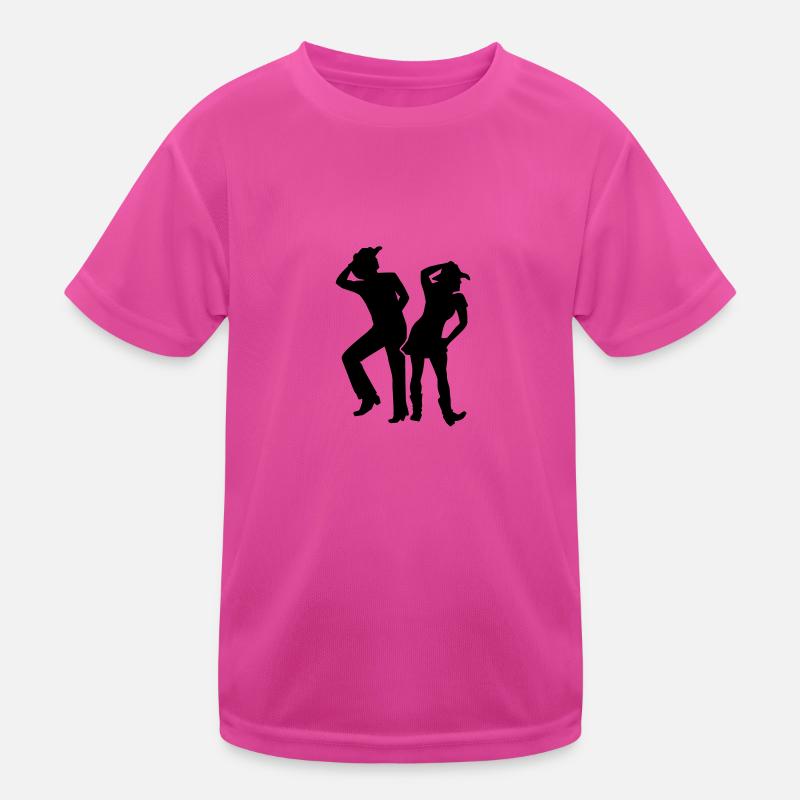 Line dance Kids Functional T-Shirt