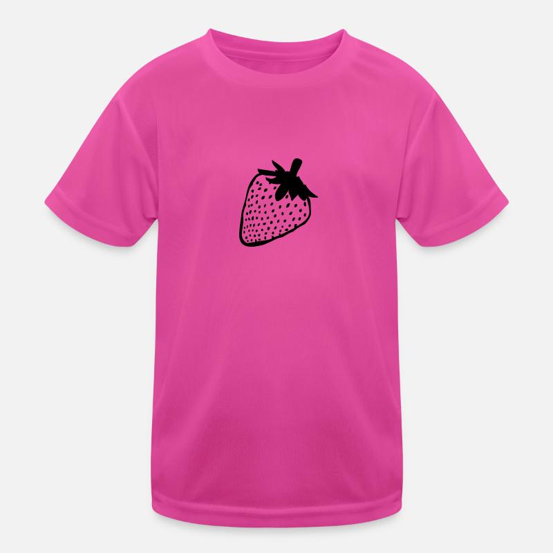 Strawberry Kids Functional T-Shirt
