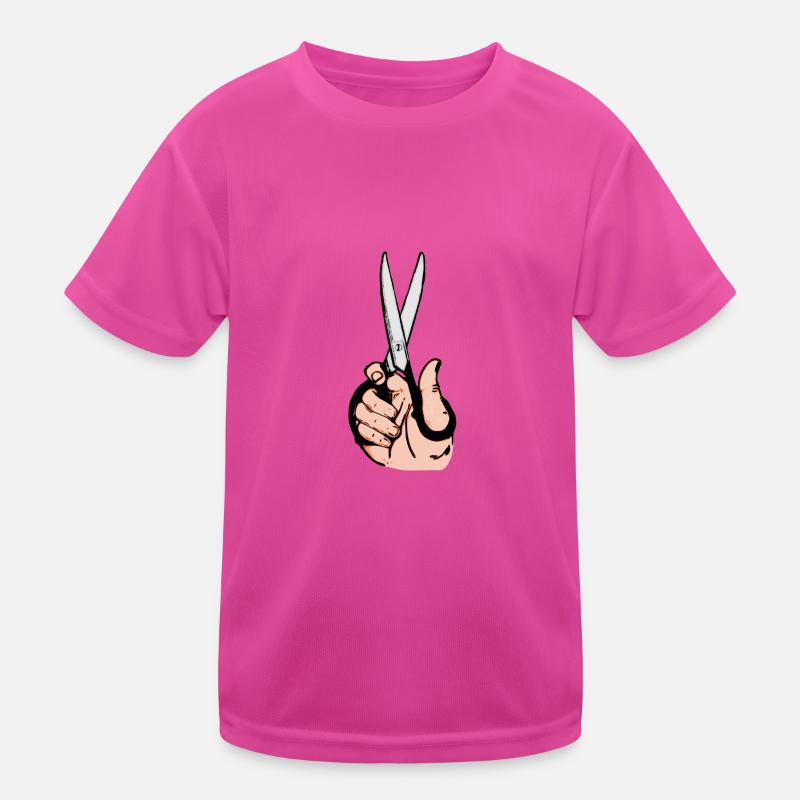 ciseaux T-shirt sport Enfant