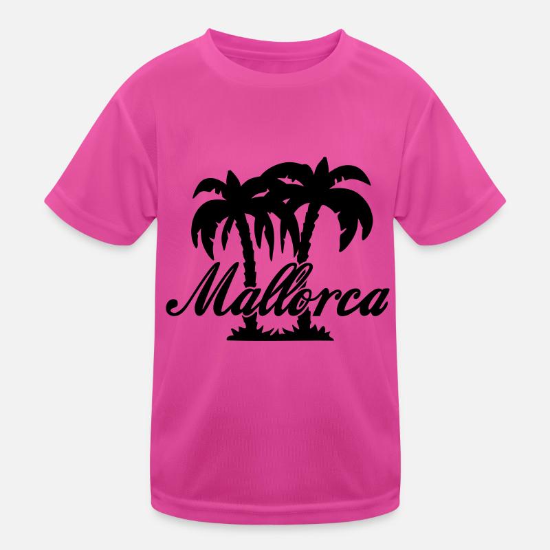 Mallorca - Farbwechsel Kinder Funktions-T-Shirt