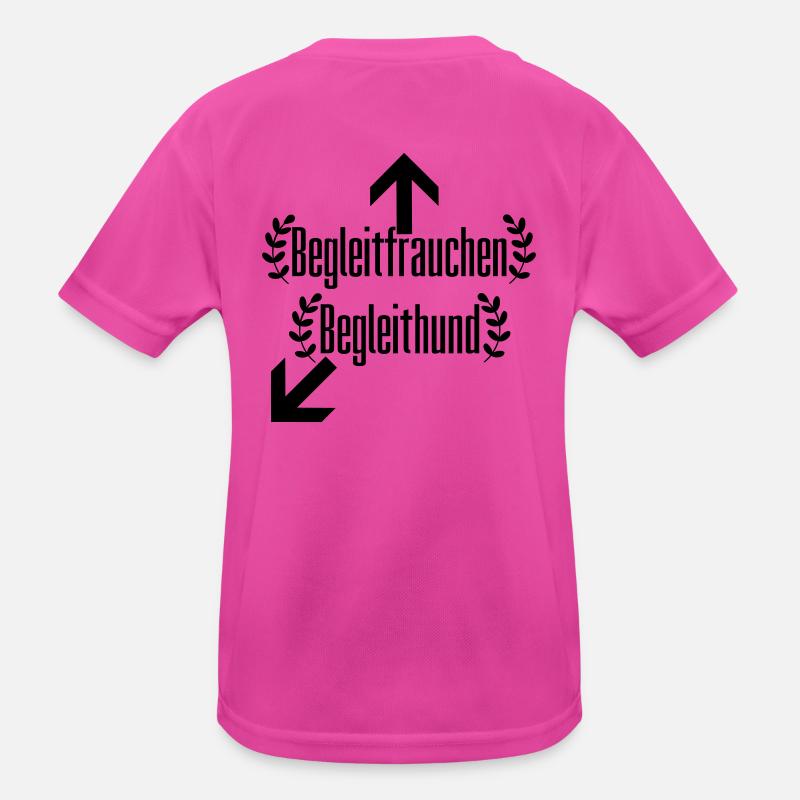 Begleitfrauchen & Begleithunde = TEAM Kinder Funktions-T-Shirt
