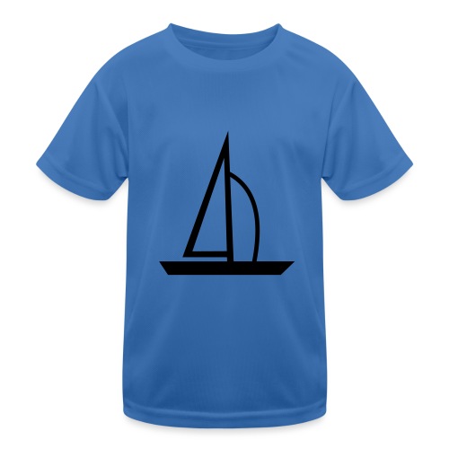 Segelboot - Kinder Funktions-T-Shirt