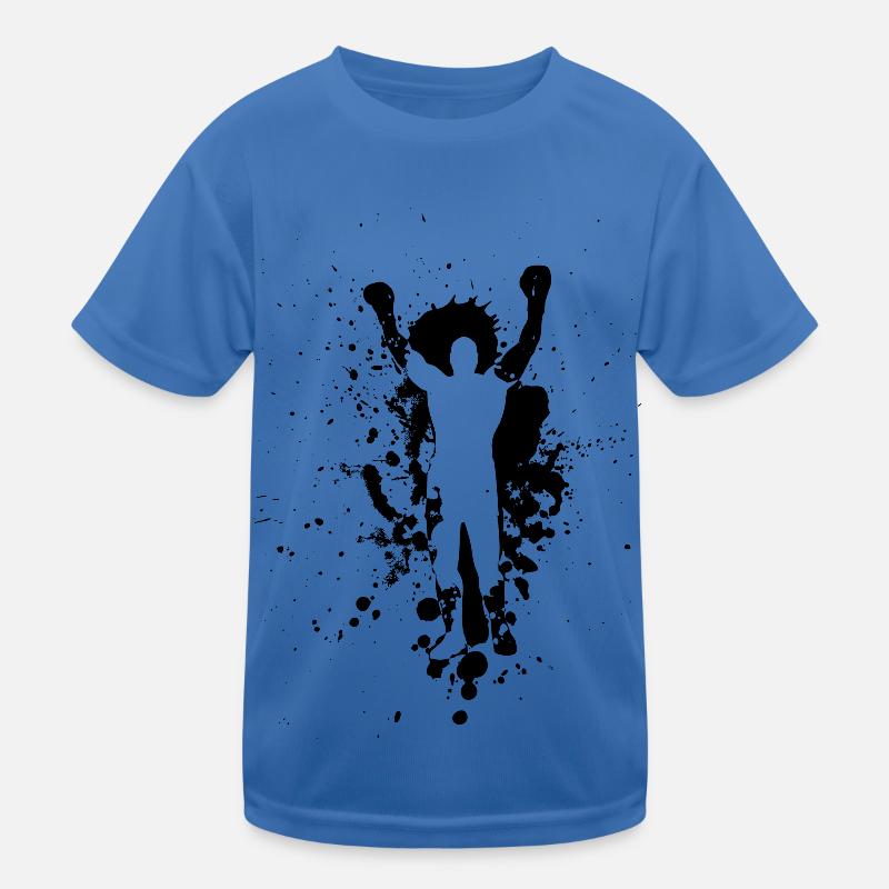 Boxer Schwarz Kinder Funktions-T-Shirt