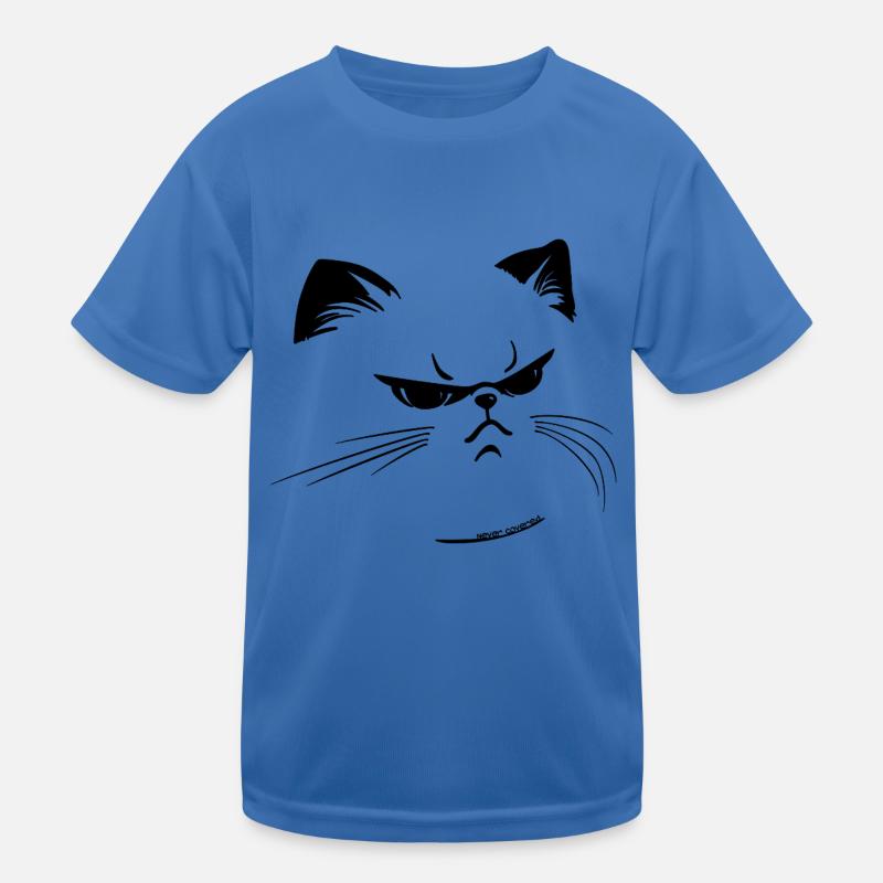 Grumpy or not? - Kids Functional T-Shirt - royal blue