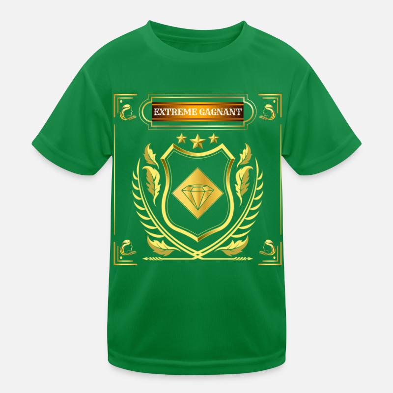 EXTREME GEWINNER/ Lucky Magic Diamond Kinder Funktions-T-Shirt
